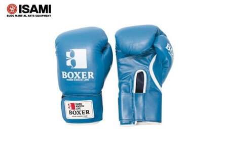【青 10oz】IBX-12 ボクサーグローブ(マジックテープ式) | ボクシング 格闘技用品