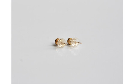 ピアス 丸 レッド K18 七宝 | ピアス アクセサリー Kenichi Kondo