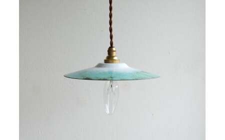 ランプシェード 水色(外側)×白(内側) Low 七宝 | ランプシェード 照明 Kenichi Kondo