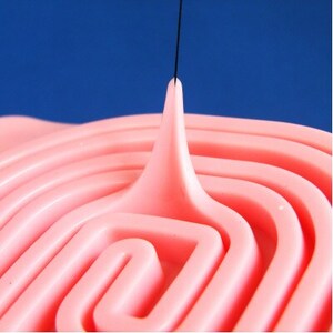 腹腔鏡手術トレーニング用パッド「トレパッド渦巻スーパーソフト」【1406086】