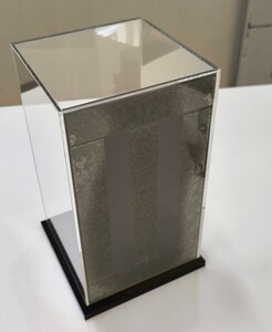 背面ミラー付き 展示用アクリルケース（L）／3辺合計 1200mmまでのサイズオーダー