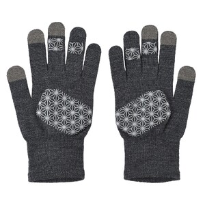 R×L(アールエル) メリノウール グローブ ライト G チャコール SMサイズ