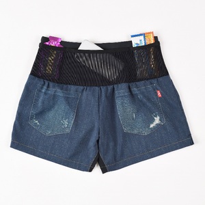 R×L（アールエル） WILD DRY DENIM V ランニングパンツ PM6ポケット ベリーショート（メンズ）ストーンデニム Mサイズ