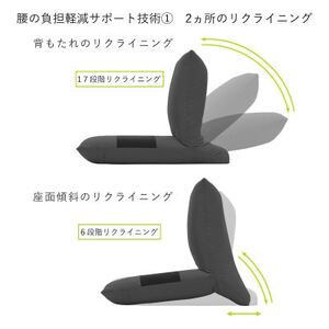 ZAGUN　フロアチェア　スラント2　レッド_雑貨・日用品 椅子・チェア・ソファ 家具・インテリア _【1463735】