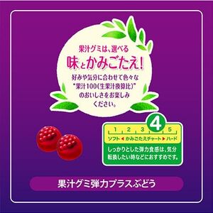 明治　果汁グミ弾力プラスぶどう　72g×84袋_菓子・スイーツ 洋菓子  _【1545114】
