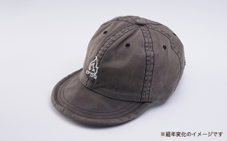 save 洗って経年変化するキャップ　ブラック(たき火刺繍)_装飾品・工芸品  服飾小物 _【1214406】