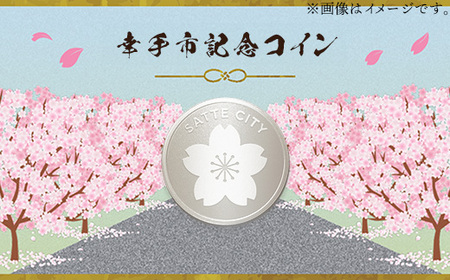 幸手市純プラチナ記念コイン 1枚 - 記念品 白金 純プラチナ 貴金属 コイン 硬貨 ギフト 贈り物 ご自宅用 埼玉県 幸手市【価格改定X】