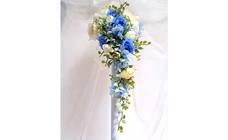 キャスケードブーケ - アーティシャルフラワー プリザードフラワー ブーケ キャスケードブーケ 花 華やか インテリア ご自宅用 ギフトお祝い 贈り物 埼玉県 幸手市