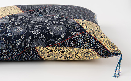 【技・熟練職人】 手作り座布団【銘仙判】55cmx59cm【1047692】