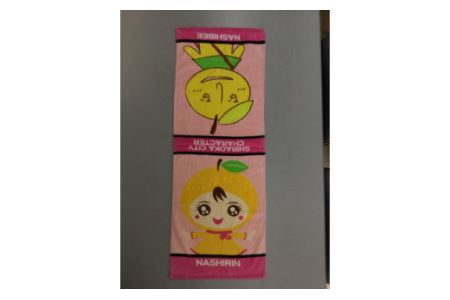 なしべえ・なしりんエコバッグ フェイスタオルセット　【11246-0164】