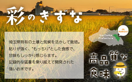 <令和7年産>「彩のきずな・彩のかがやき」10kg(5kg×2袋・精米) 【11246-0283】