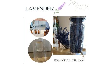 嵐山産ラベンダーのソイキャンドル 雑貨 日用品 インテリア オリジナル 大豆 植物性 蝋 浄化作用 環境 優しい 香り 自家蒸留 抽出 天然 リラックス ヨガ 瞑想 人気