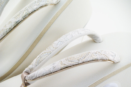 振袖用 草履 バック セット ゴールド Mサイズ Lサイズ [世美庵 埼玉県 小川町 219 ]