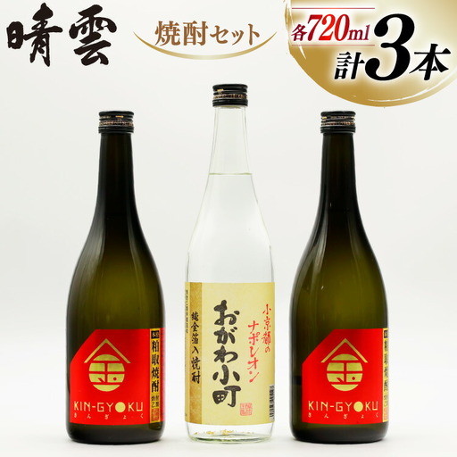 晴雲 武州おがわの焼酎セット [晴雲酒造 埼玉県 小川町 369]