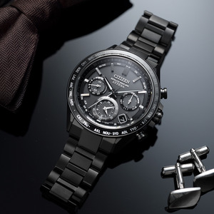 CITIZEN 光発電 エコドライブGPS衛星電波 メンズ 時計アテッサ CC4055-65E