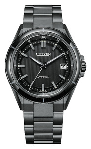 CITIZEN 光発電 エコドライブ電波 メンズ 時計アテッサ CB3035-72E