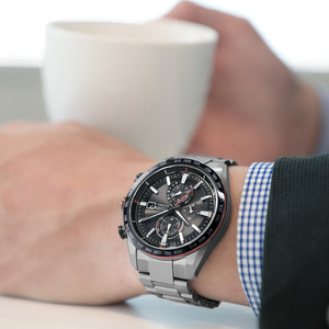 CITIZEN 光発電 エコドライブ電波 メンズ 時計アテッサ AT8189-61E