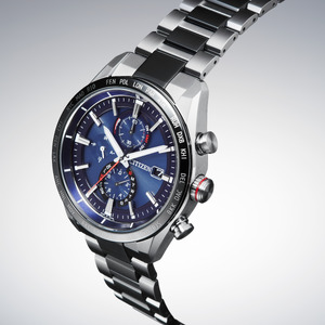 CITIZEN 光発電 エコドライブ電波 メンズ 時計アテッサ AT8186-51L