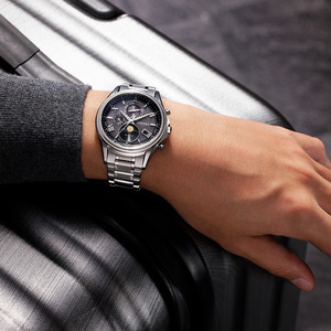 CITIZEN 光発電 エコドライブ電波 メンズ 時計 エクシード BY1020-61E