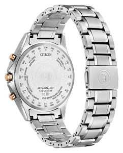 CITIZEN 光発電 エコドライブ電波 メンズ 時計 エクシード BY1026-65A