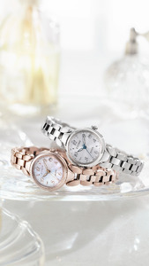 CITIZEN 光発電 エコドライブ電波 レディース 時計 エクシード ES9472-54W