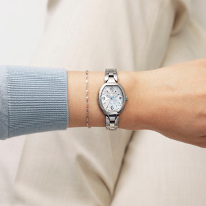 CITIZEN 光発電 エコドライブ電波 レディース 時計 エクシード ES9480-56W