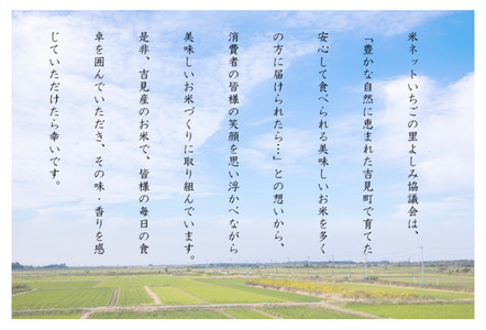 [令和５年産]埼玉県比企郡吉見町産 特別栽培米コシヒカリ 【精米】 10㎏