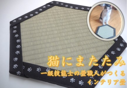 一級技能士が作るインテリア畳「猫にまたたみ」 