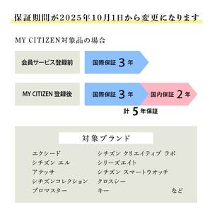 CITIZEN 光発電 エコドライブ　メンズ 時計 エコドライブ・ワン AQ4091-56E