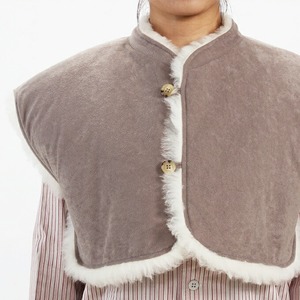 メリノン「おやすみベスト」（ベージュ）