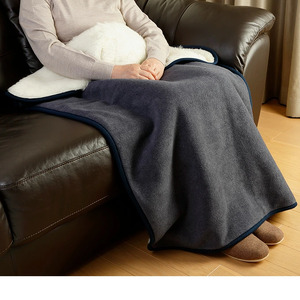 メリノン「マルチブランケット」（ブルーグレー）
