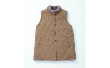 「メリノン」ロングベスト　M サイズ【洗濯機で丸洗い可！】