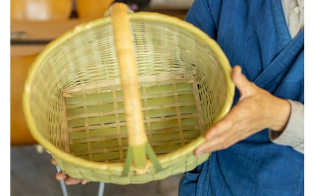 手づくりの青竹の買い物かご〜秩父郡横瀬町産真竹を使用〜