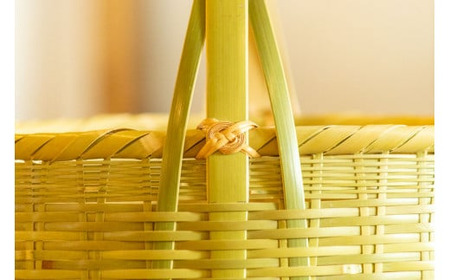 手づくりの青竹の買い物かご〜秩父郡横瀬町産真竹を使用〜