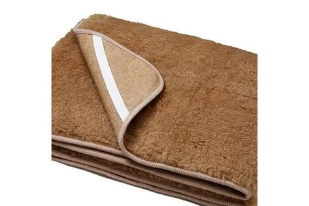 メリノン「ひつじ敷毛布」シングル カラー：ベージュ