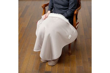 メリノン「ひつじのひざ掛け」暖かなウール 9,800円