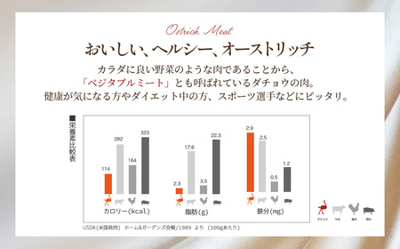 国産オーストリッチ外モモ肉700g ／ オーストリッチ肉 ダチョウ肉 赤身肉 ドラム肉 外腿肉 低脂肪 高タンパク 高栄養価 ヘルシー 臭みなし 柔らか 食べやすい タタキ しゃぶしゃぶ レアステーキ 埼玉県 特産  [No.057]