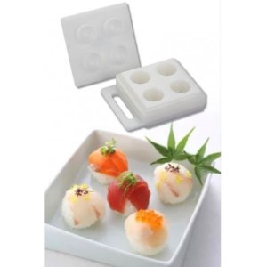 家庭用てまり寿司型　4つ子のてまりん【1315390】