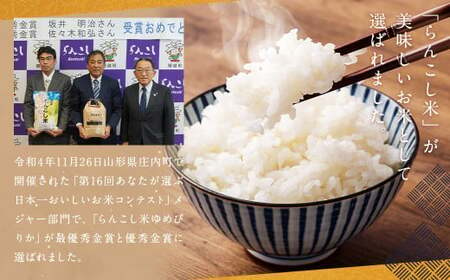 【12ヶ月定期便】らんこし米 食べ比べ （ななつぼし・ゆめぴりか） 各2kg お米 米 精米 ブランド米 北海道産