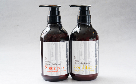 【1ヶ月毎 6回定期】シラカシャンプー、コンディショナーセット 1セット（合計6セット） シャンプー コンディショナー 洗髪 美容 セット 定期便 6回