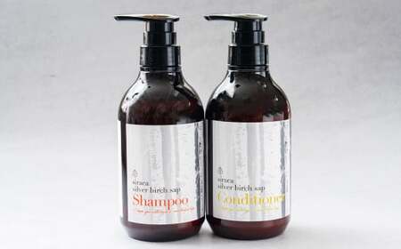 【1ヶ月毎12回定期】シラカシャンプー、コンディショナーセット 1セット(合計12セット) シャンプー コンディショナー 洗髪 美容 セット 定期便 12回