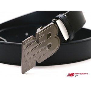 ニューバランスゴルフ　バックルベルト　メンズ　ブラック　0123982003　new balance【1431733】