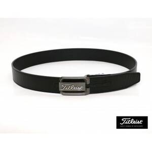 タイトリスト　ツアーバックルベルト　ブラック　紳士用【TAABT231】【1416073】