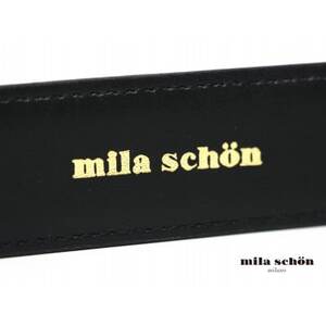 ミラ・ショーン(mila schon)光沢感のあるスムースレザーベルト　紳士用【MSMB4610】【1545719】