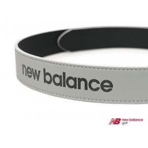 ニューバランスゴルフベルト スエード調 スライドロック Unisex グレー 5982002【1588505】