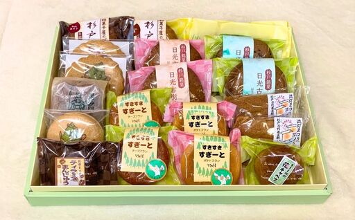 杉戸銘菓詰合せ B (サブレ 半生ケーキ クリーム 抹茶 小豆 バター クッキー) [0018]
