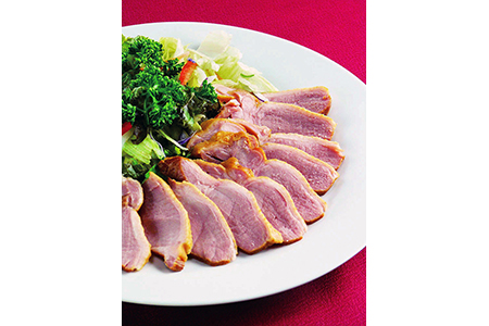 【2622-0101】【定期便】合鴨ローススモークセット(年4回お届け)