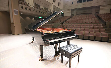 田園ホール・エローラ（松伏町中央公民館ホール）コンサート用ピアノ・スタインウェイD-274コンサートグランド　2時間試弾券 体験チケット  