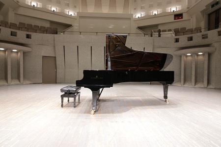 田園ホール・エローラ（松伏町中央公民館ホール）コンサート用ピアノ・スタインウェイD-274コンサートグランド　2時間試弾券 体験チケット  