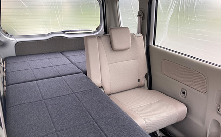 スズキ　エブリィワゴン用ベッドキット　カスタムパーツ ベッドキット 車中泊 アウトドア キャンプ 防災対策 オリジナル 簡単 手軽 快適 松伏町 埼玉